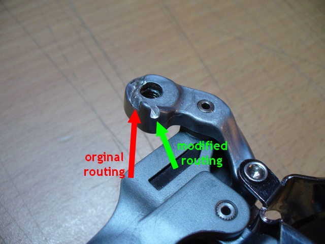 Shimano FD Front Derailleur old to new pull ratio conversion.JPG